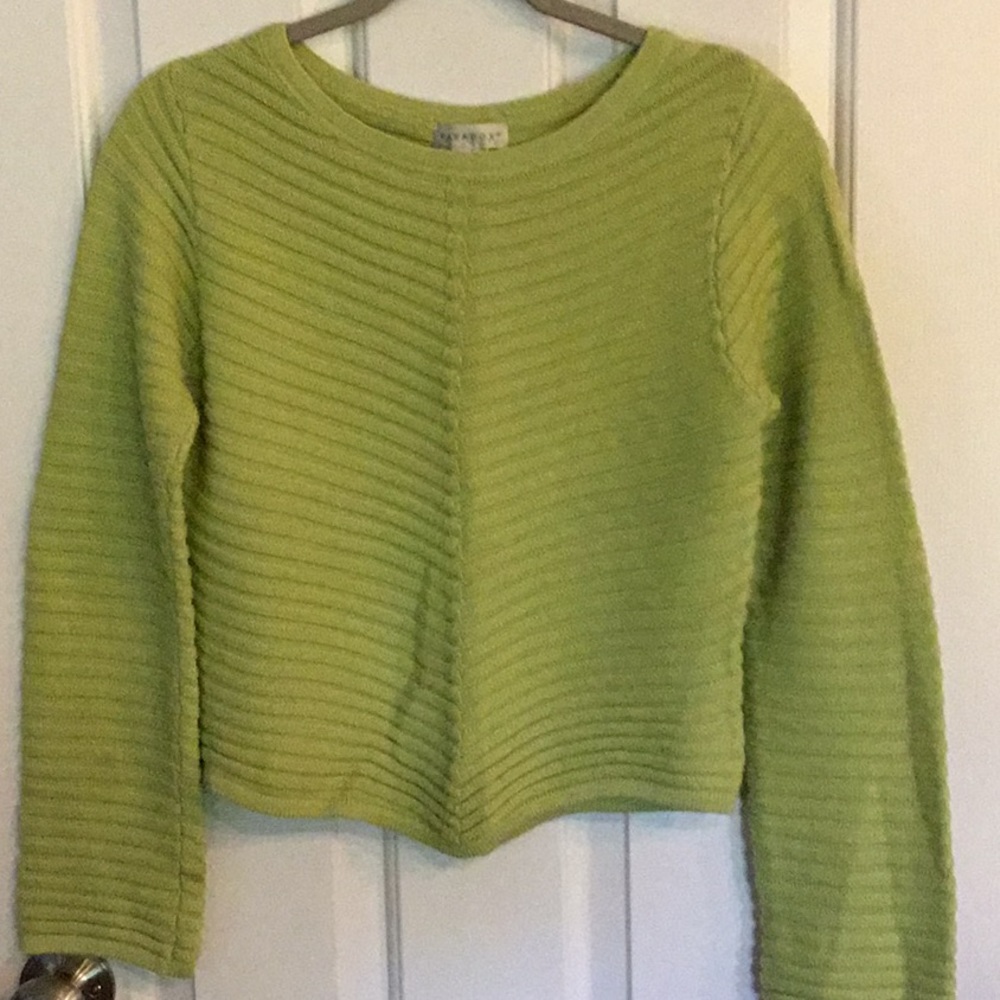 Paradox green sweater